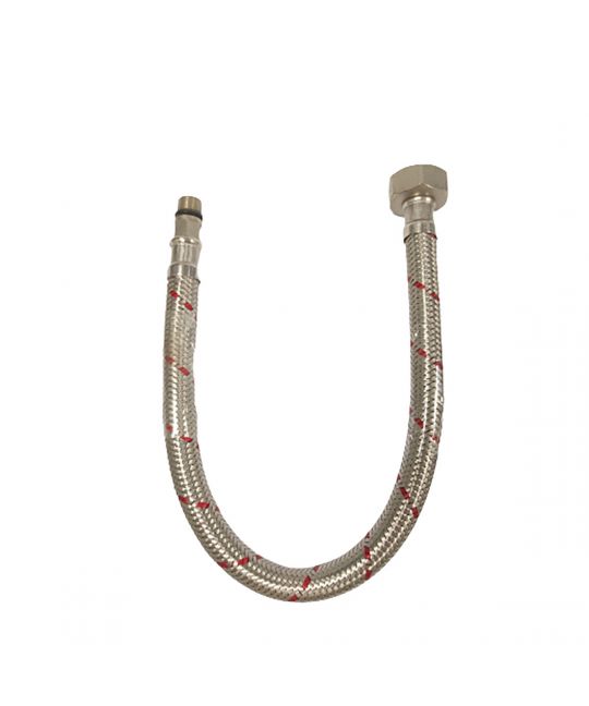 Manguera 10x1 corta x 1/2 x 35cm calient